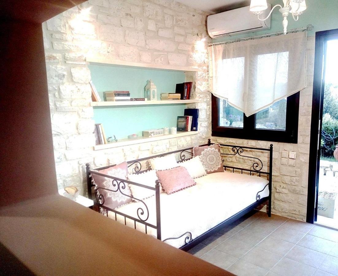 Stone Studio In Nature With View To Corfu Town! Evropouloi 외부 사진