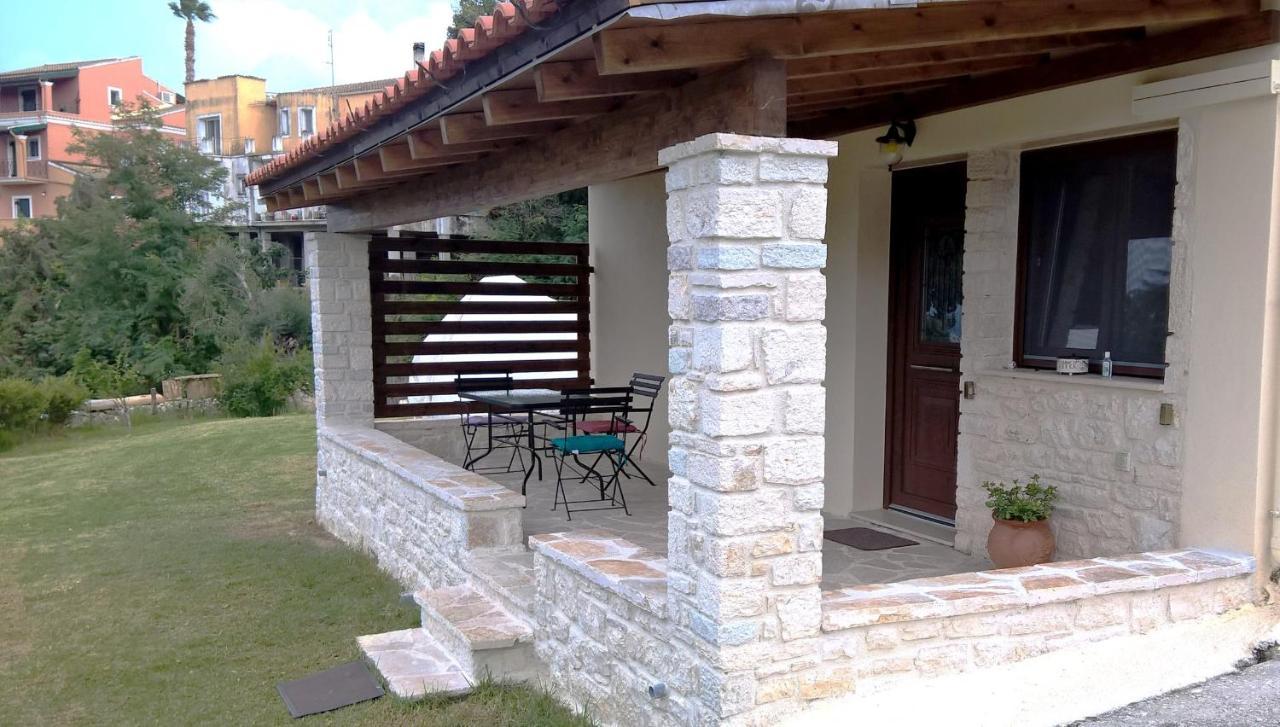 Stone Studio In Nature With View To Corfu Town! Evropouloi 외부 사진