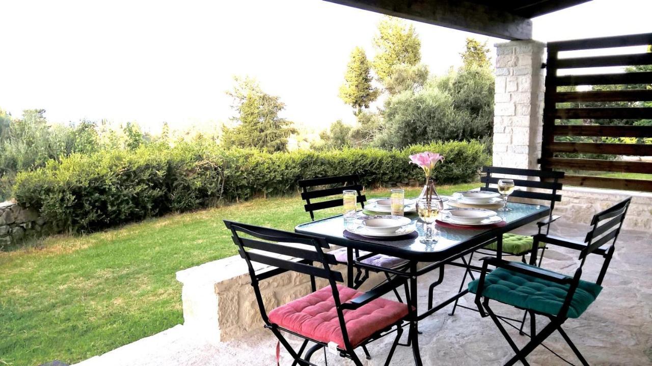 Stone Studio In Nature With View To Corfu Town! Evropouloi 외부 사진